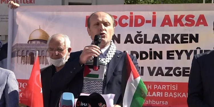 Bursa Yeniden Refah Partisi’nden ‘Mescid-i Aksa’ açıklaması