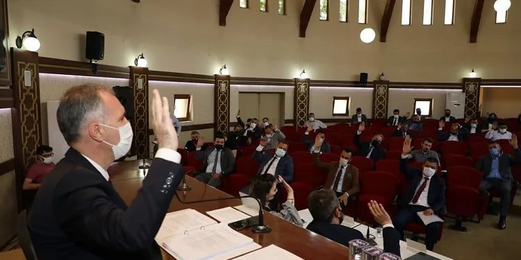 İnegöl Belediye Meclisi’nden Filistin bildirisi