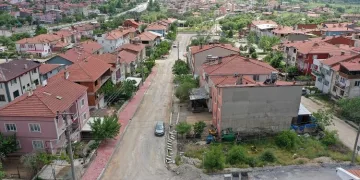 Orhaneli sokakları sil baştan yenileniyor