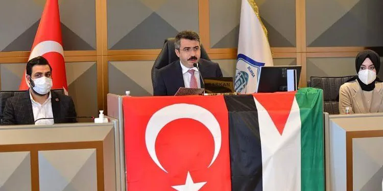 Yıldırım Belediye Meclisi MHP grubundan İsrail’e tepki