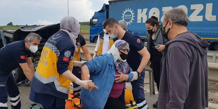 Bursa’da sağanak yağış sonrası kaza