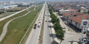 İnegöl’de bisiklet yolunda ikinci etap çalışmaları başladı