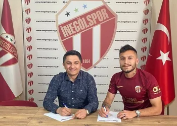 İnegölspor’da ilk transfer Sürgülü