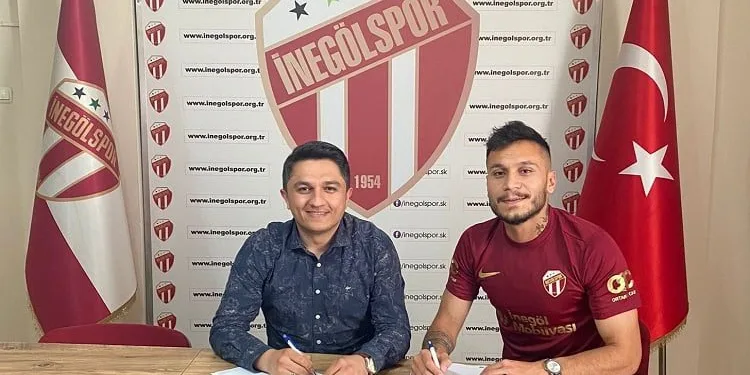 İnegölspor’da ilk transfer Sürgülü