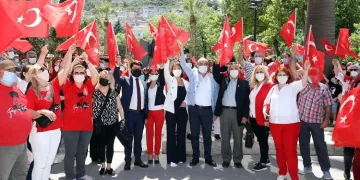 Milli mücadelenin 102. yılında Mudanya’da coşkulu kutlama