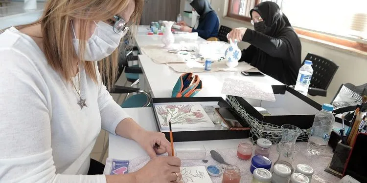 Ata yadigari sanat OSMEK’te yaşatılıyor
