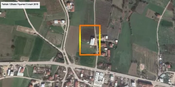 Bursa Nilüfer’de tarım arazisine kaçak fabrika