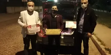 MHP Osmangazi ilçe teşkilatından görevi başındaki polislere ziyaret