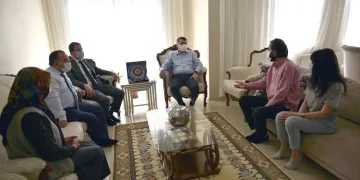Yıldırım Belediyesi şehit ailelerini unutmadı