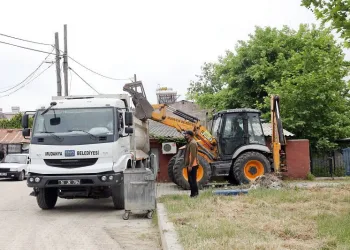 Mudanya Esence Sahili yaza hazırlanıyor