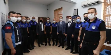 Başkan Taban’dan zabıta müdürlüğüne ziyaret