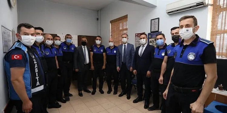Başkan Taban’dan zabıta müdürlüğüne ziyaret