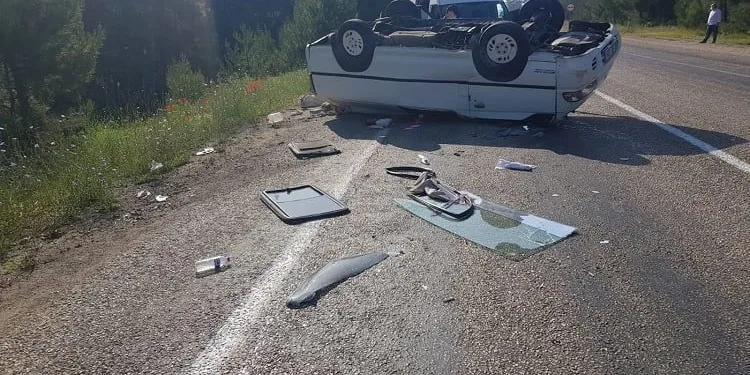 Bursa’da minibüs devrildi! Hastaneden acı haber geldi