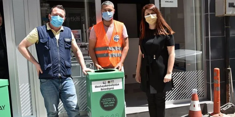 Bursa Mustafakemalpaşa Belediyesi’nde hedef ‘sıfır e-atık’