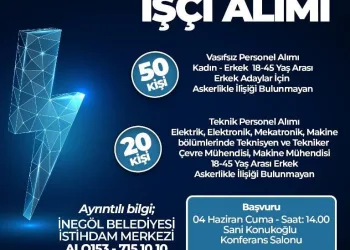 Bursa’da 70 kişi işe alınacak! Duyuruyu belediye yaptı
