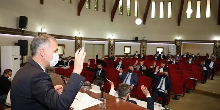 İnegöl’de haziran ayı meclis toplantısı yapıldı