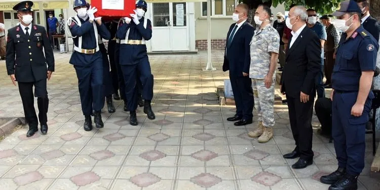 Kazada şehit olan astsubay Bursa’da toprağa verildi