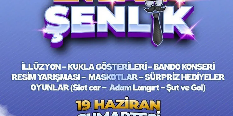 İnegöl Belediyesi’nden babalar gününe özel şenlik