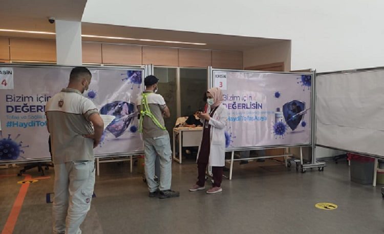 Bursa'da OSB'lerde aşı seferberliği
