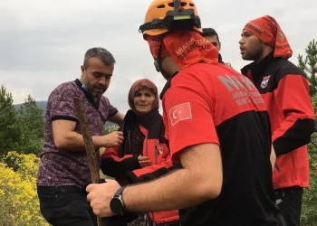 Bursa’da 100 kişilik ekip 12 saat sonra buldu