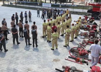 Bursa Mustafakemalpaşa’da ekipler yangın riskine hazır
