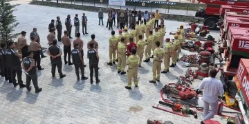 Bursa Mustafakemalpaşa’da ekipler yangın riskine hazır