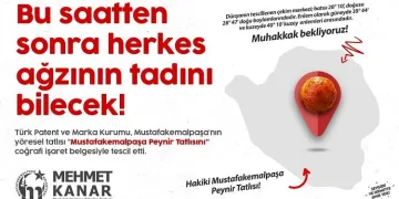 CANLI – Mustafakemalpaşa Peynir Tatlısı coğrafi işaret tescil tanıtım töreni
