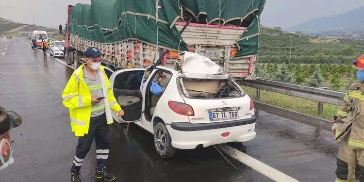 Bursa’da feci kaza! Olay yerinde can verdi