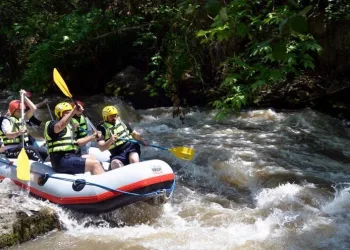 Bursa Kocasu Çayı’nda rafting heyecanı