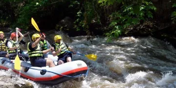 Bursa Kocasu Çayı’nda rafting heyecanı
