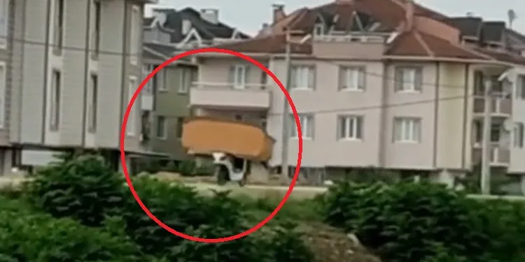 Bursa’da görülmemiş nakliyat!