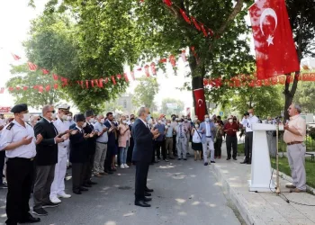 Mudanyalı Kahraman Şükrü Çavuş törenle anıldı