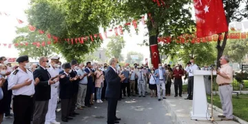 Mudanyalı Kahraman Şükrü Çavuş törenle anıldı
