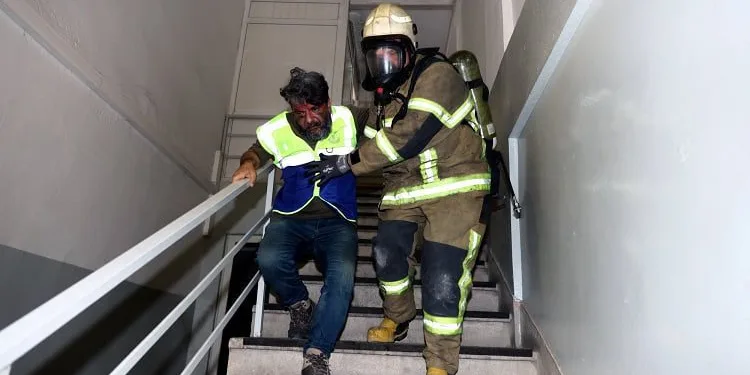 Bursa’da gerçeği aratmayan tatbikat