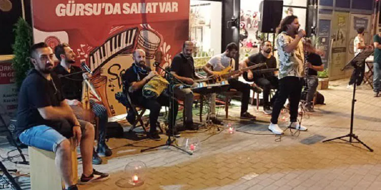 Bursa Gürsu sokak konserleriyle renkleniyor