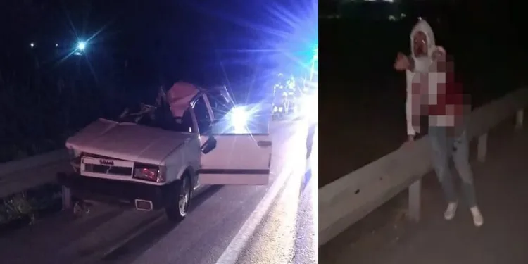 Bursa’da otomobil, TIR’a arkadan çarptı: 1 ölü