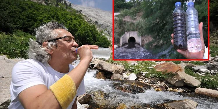 Kaynağı içilebilecek kadar temiz… Nilüfer Çayı bu halde