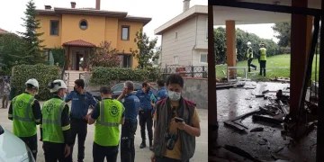 Bursa’da villada patlama! Ortalık savaş alanına döndü