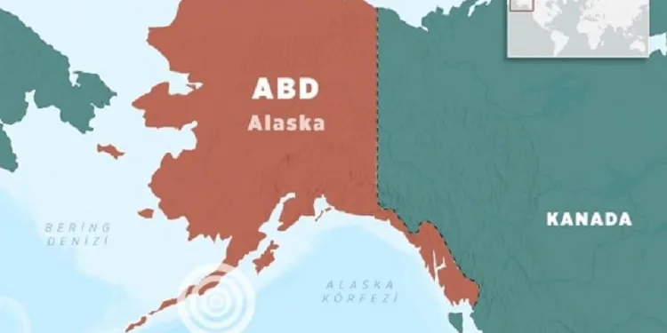 ABD’nin Alaska eyaletinde 8,2’lik deprem