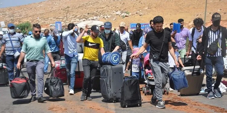 44 bin 220 Suriyeli bayram için ülkesine gitti