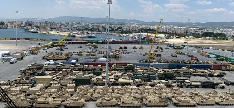 Yunanistan-Türkiye sınırında hareketlilik! Dedeağaç’a yüzlerce tank sevk edildi