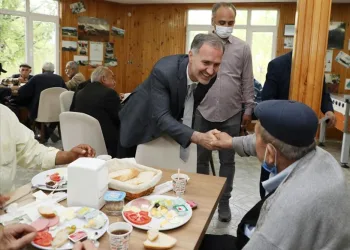 Başkan Taban huzurevi sakinleriyle buluştu