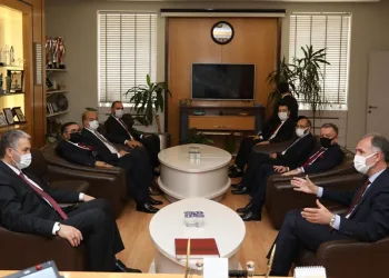 MÜSİAD Başkanı’ndan Alper Taban’a ziyaret