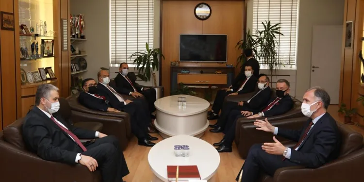 MÜSİAD Başkanı’ndan Alper Taban’a ziyaret