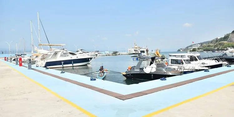Güzelyalı Yat Limanı sil baştan yenilendi