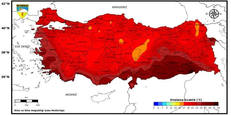 Meteoroloji raporu paylaştı! 2 bölge tehlikede