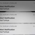 'Evde Kal Türkiye' acil durum bildirimine ilişkin ilk açıklama! Vodafone: Özür dileriz
