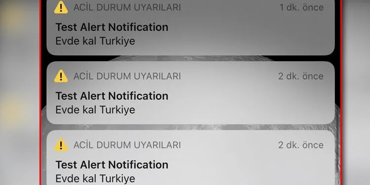 ‘Evde Kal Türkiye’ acil durum bildirimine ilişkin ilk açıklama! Vodafone: Özür dileriz