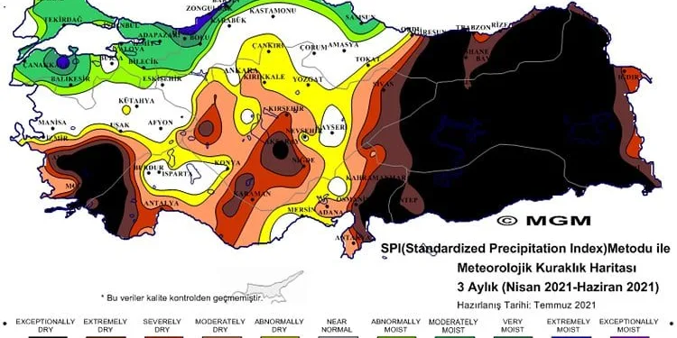 Meteoroloji paylaştı! Son 3 aylık veriler korkutucu