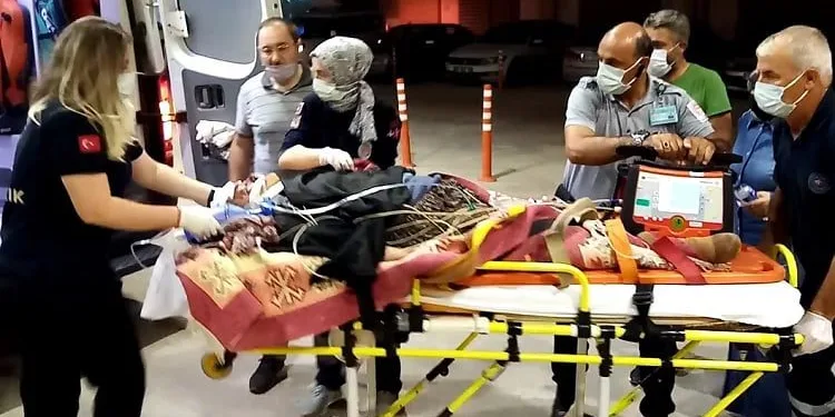 Bursa’da traktörden düşen kadın ağır yaralandı